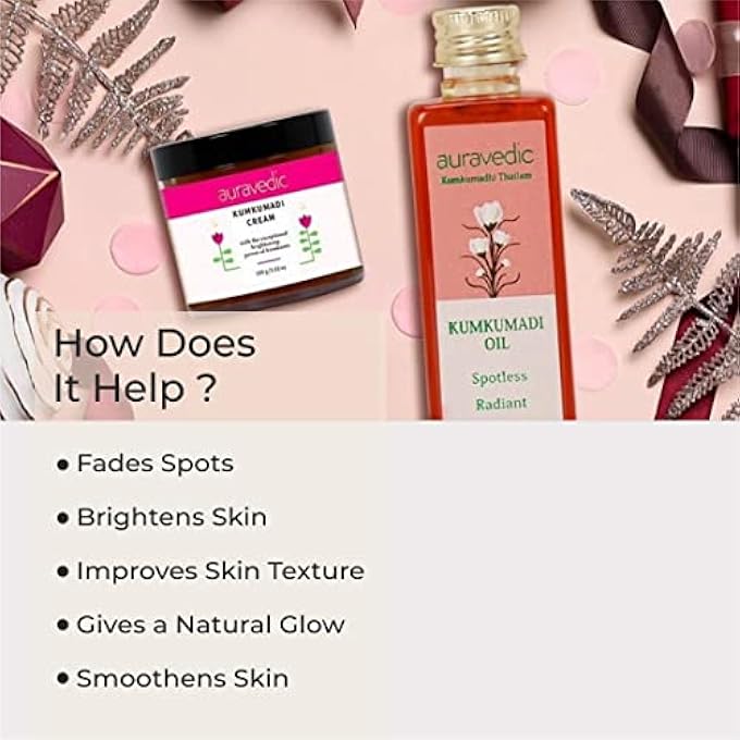 Auravedic KUMKUMADI NIGHT CREAM & OIL (COMBO OF 2) - Image 3